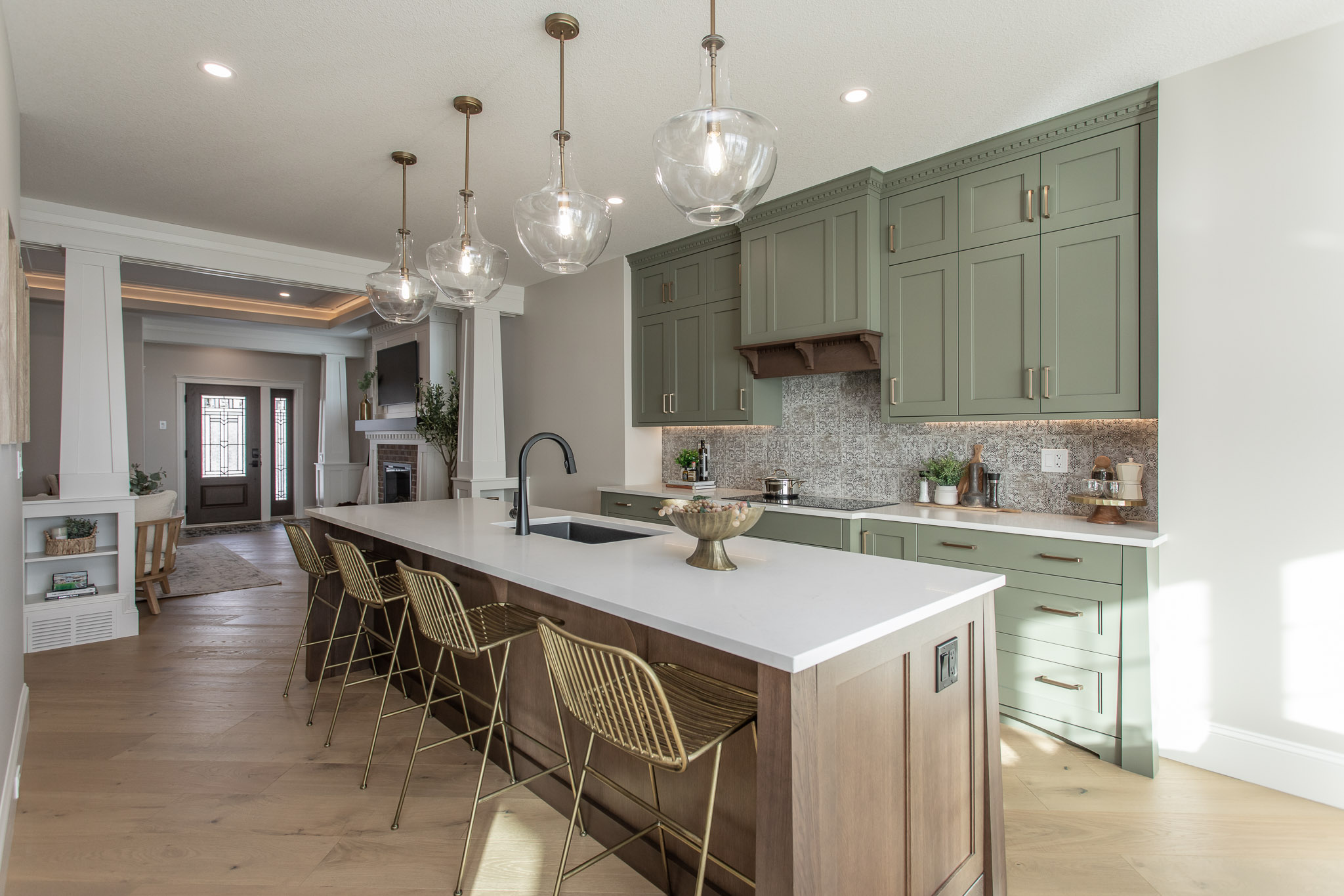 craftsman style kitchen