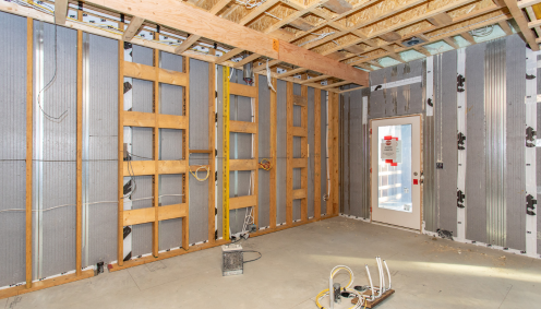 home under construction, ICE Panels