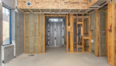 home under construction, ICE Panels